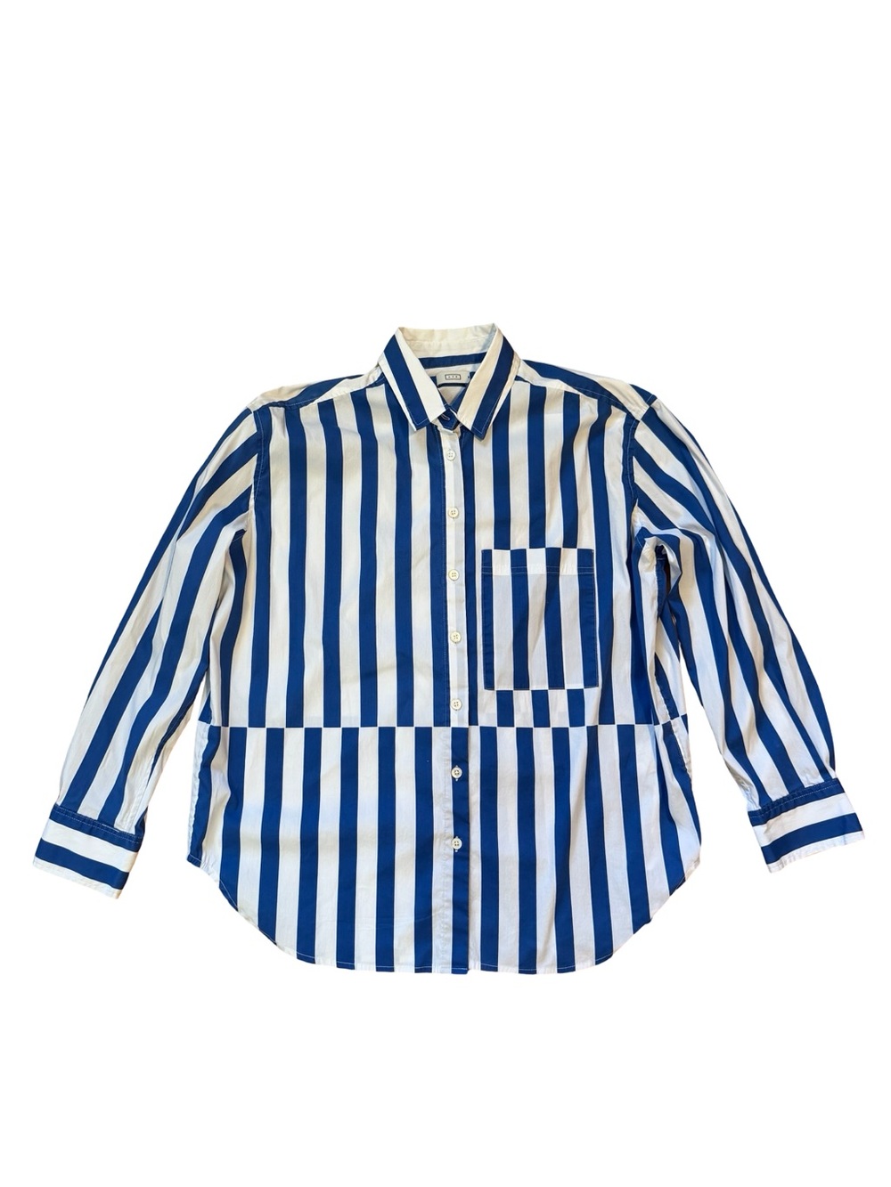 AYR The Deep End Button Down Striped Shirt